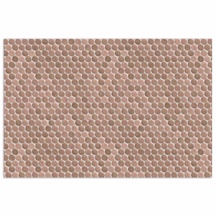 Poster - Penny - Mozaïek - Oudroze - Terracotta — 1