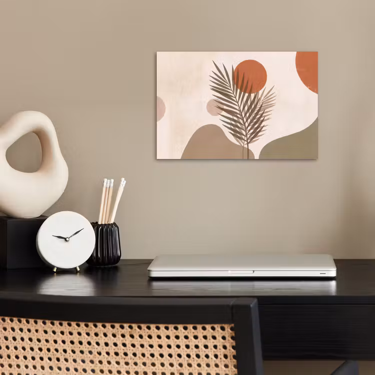 Poster - Planten - Bladeren - Abstract - Modern - Beige — 2