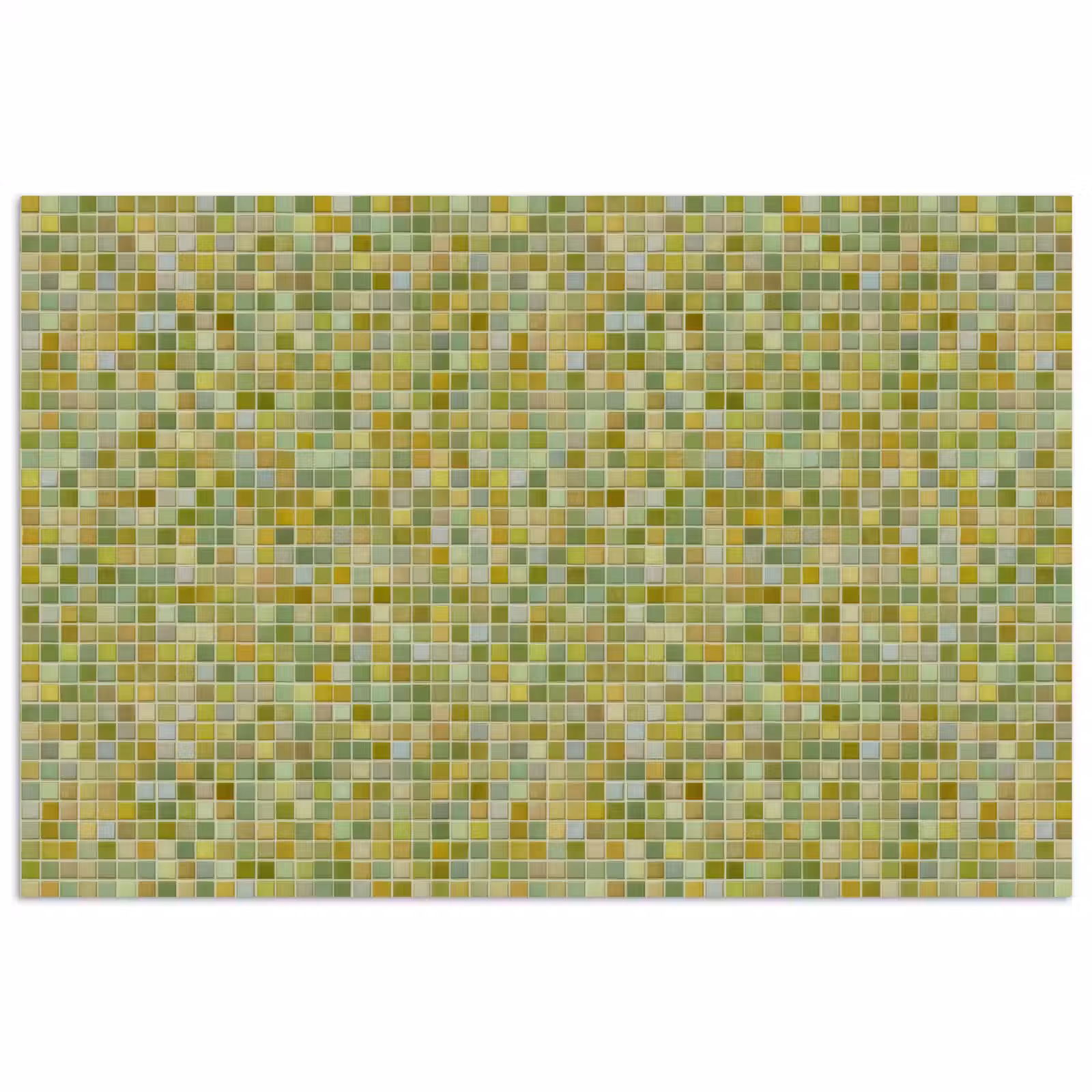 Poster - Mozaïek - Patroon - Groen — 1
