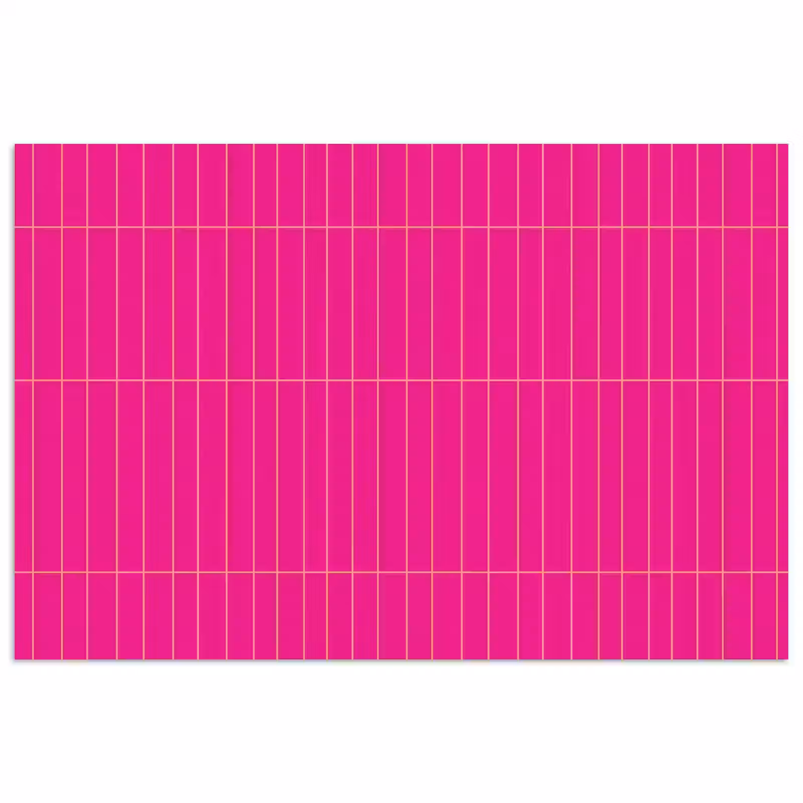 Poster - Patroon - Tegel - Magenta - Roze — 1