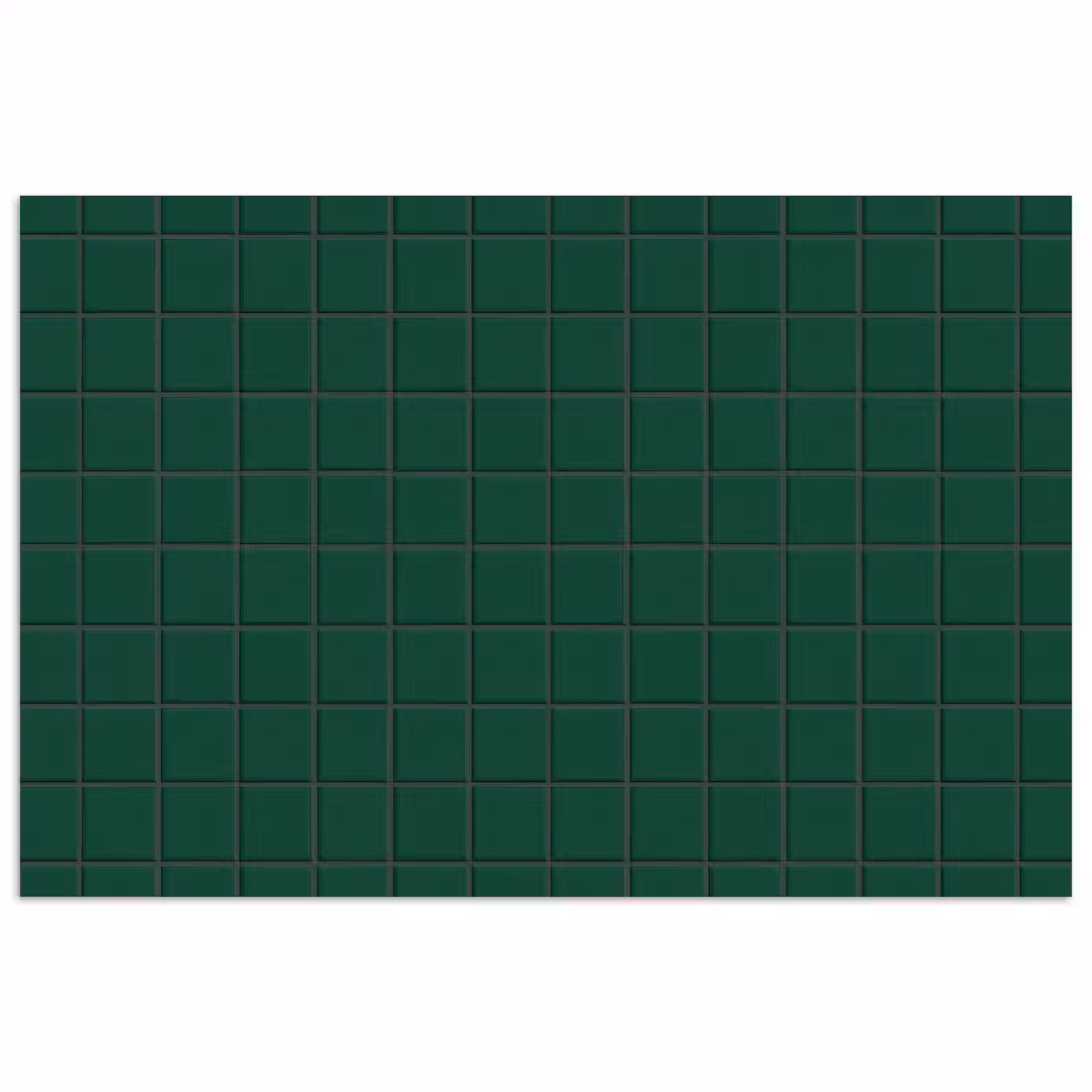 Poster - Patroon - Tegels - Dennen - Groen — 1