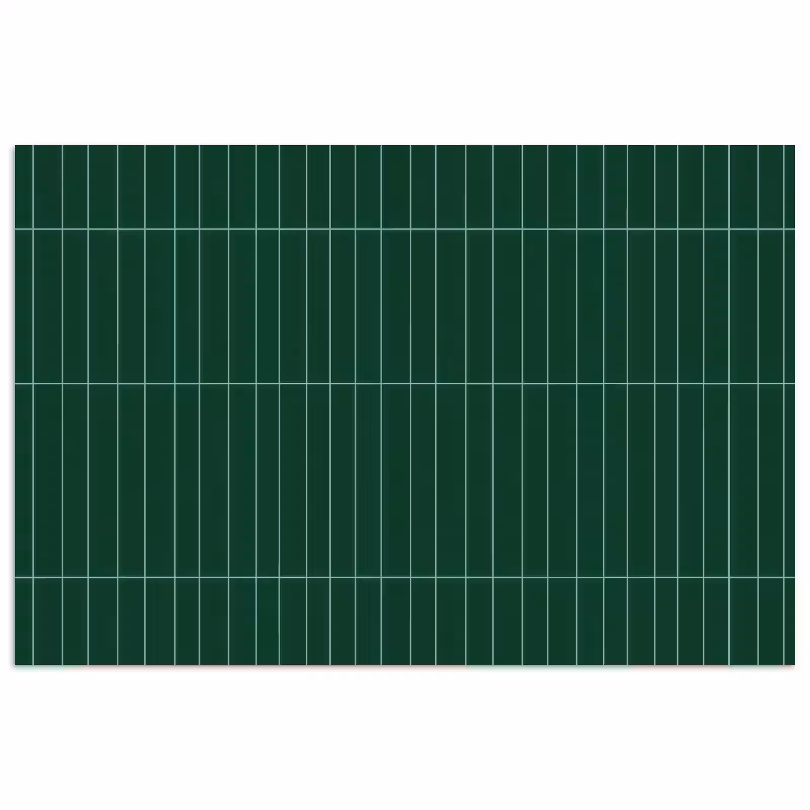 Poster - Patroon - Tegels - Donkergroen — 1
