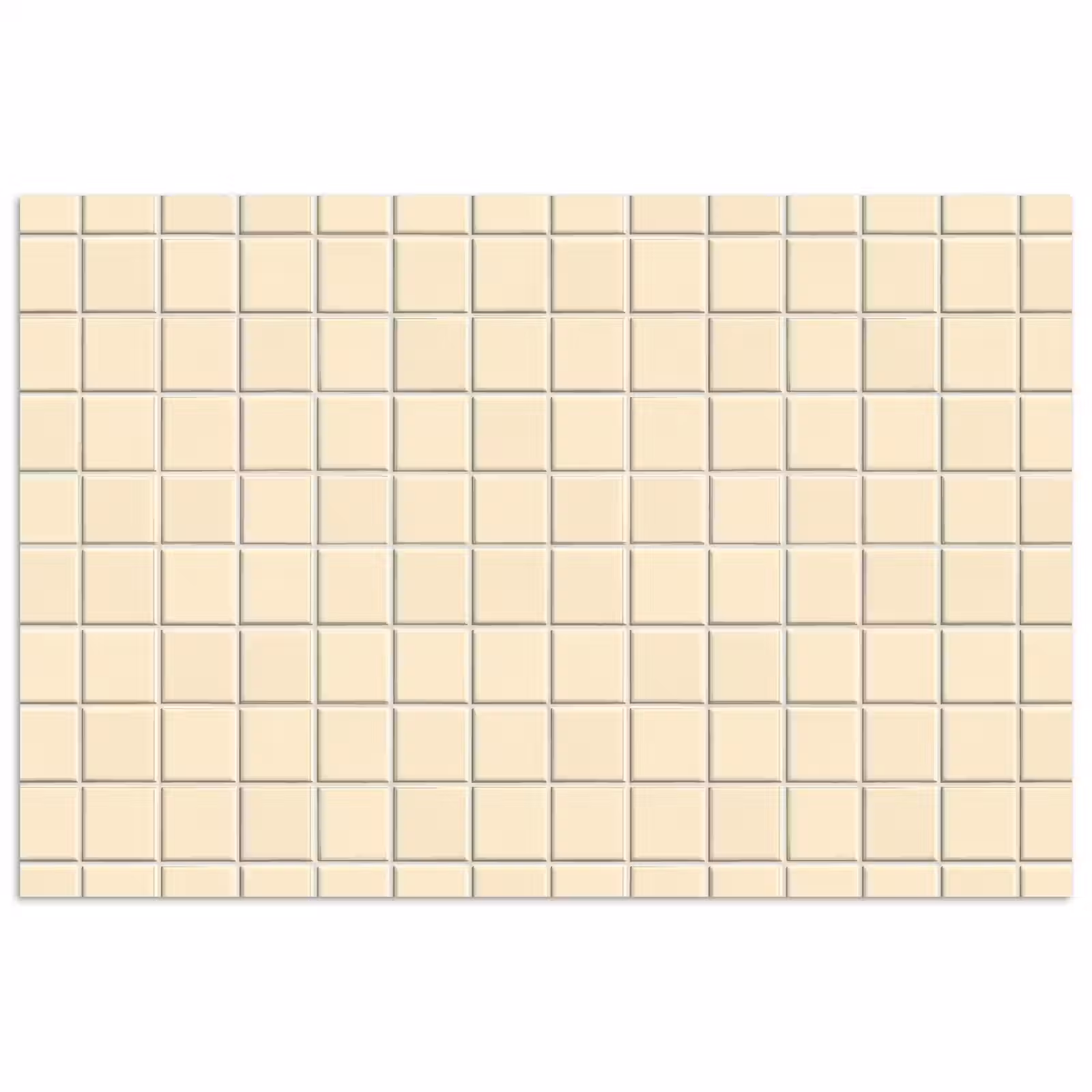 Poster - Patroon - Tegels - Gebroken - Wit — 1