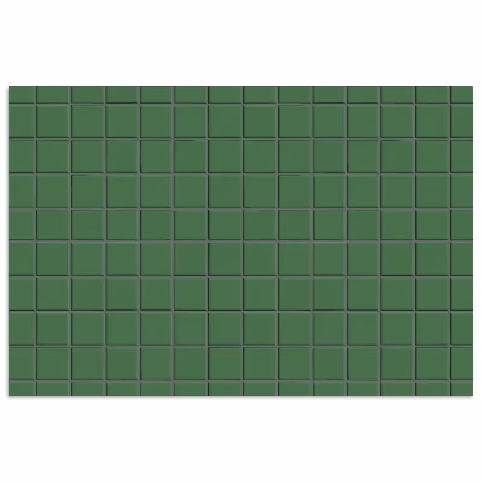 Poster - Patroon - Tegels - Groen — 1