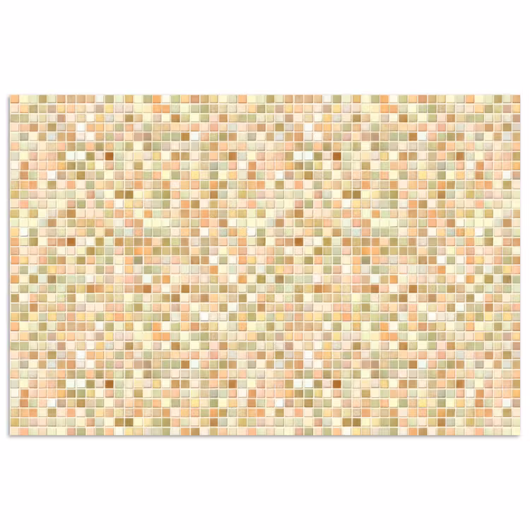 Poster - Mozaïek - Patroon - Terracotta — 1