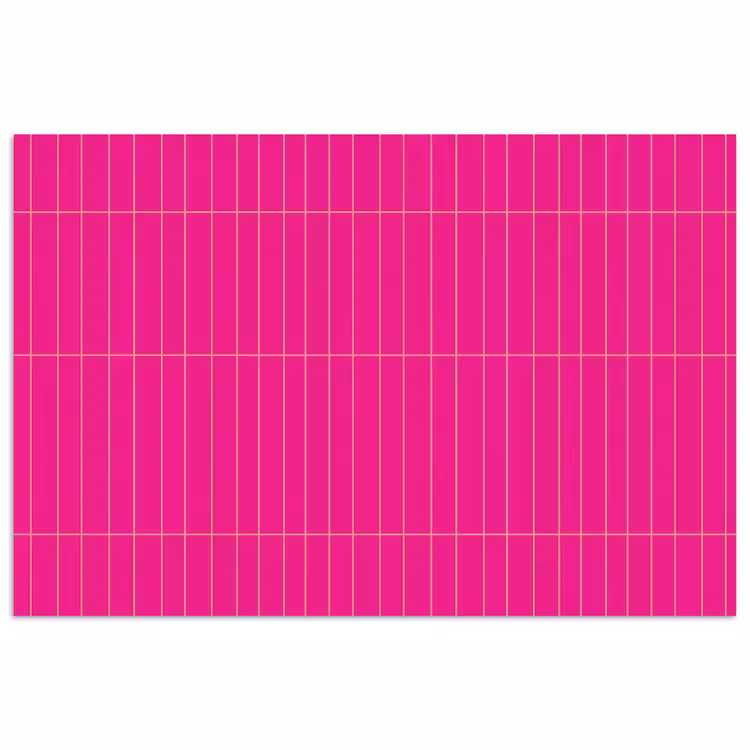 Poster - Patroon - Tegel - Magenta - Roze — 1