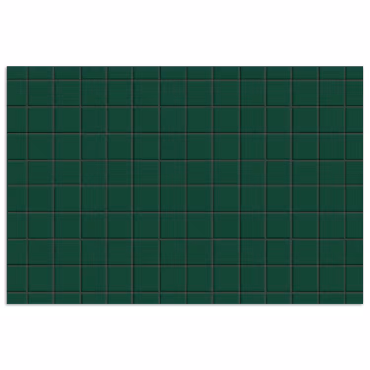Poster - Patroon - Tegels - Dennen - Groen — 1