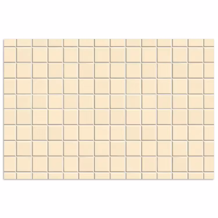 Poster - Patroon - Tegels - Gebroken - Wit — 1