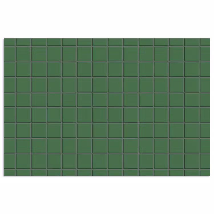 Poster - Patroon - Tegels - Groen — 1