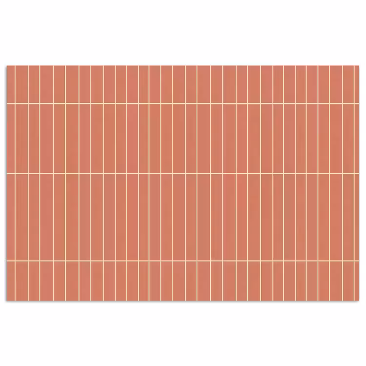 Poster - Patroon - Tegels - Terracotta — 1