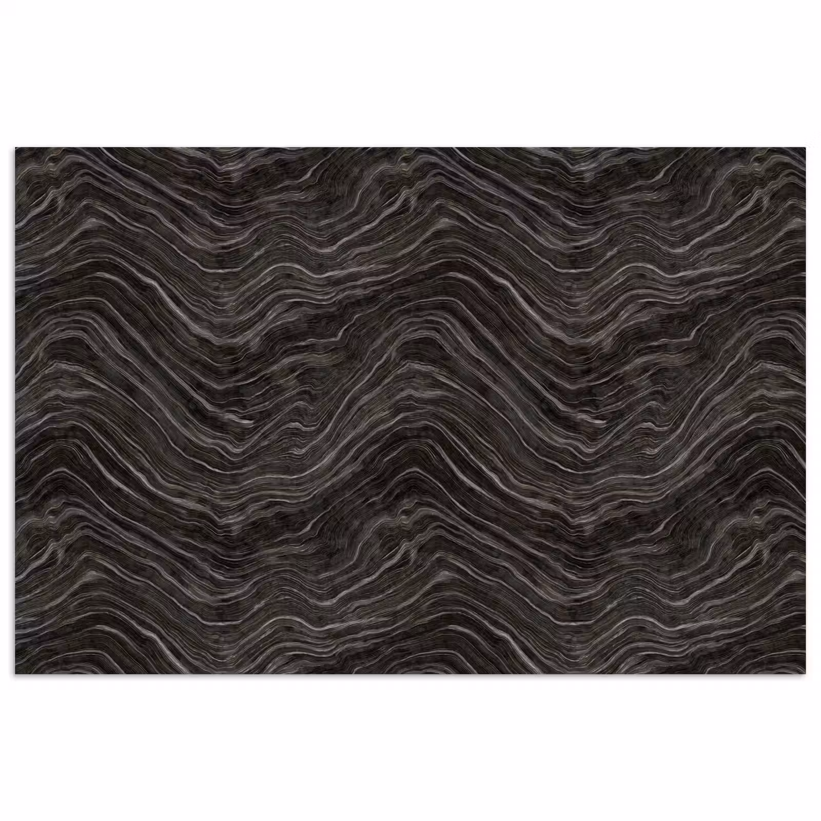 Poster - Patroon - Contrast - Antraciet — 1