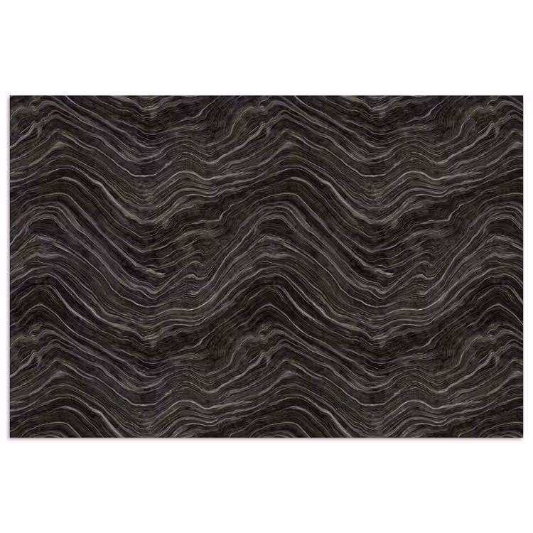 Poster - Patroon - Contrast - Antraciet — 1