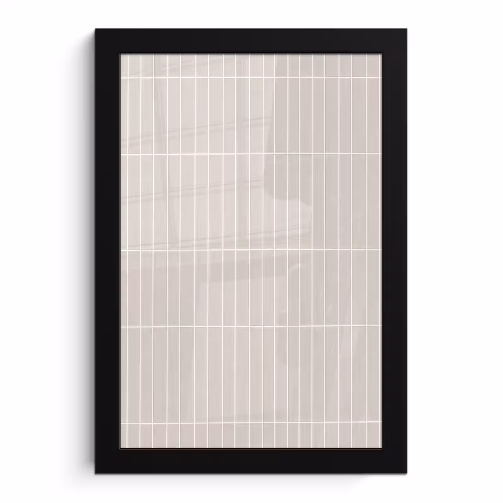 Poster met lijst - Patroon - Tegels - Zand — 1