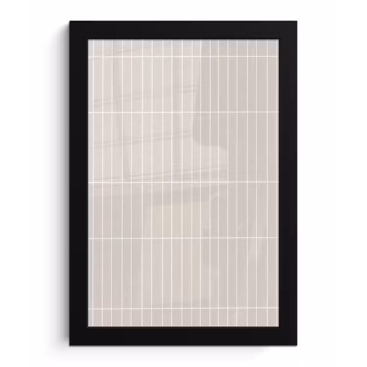Poster met lijst - Patroon - Tegels - Zand — 1