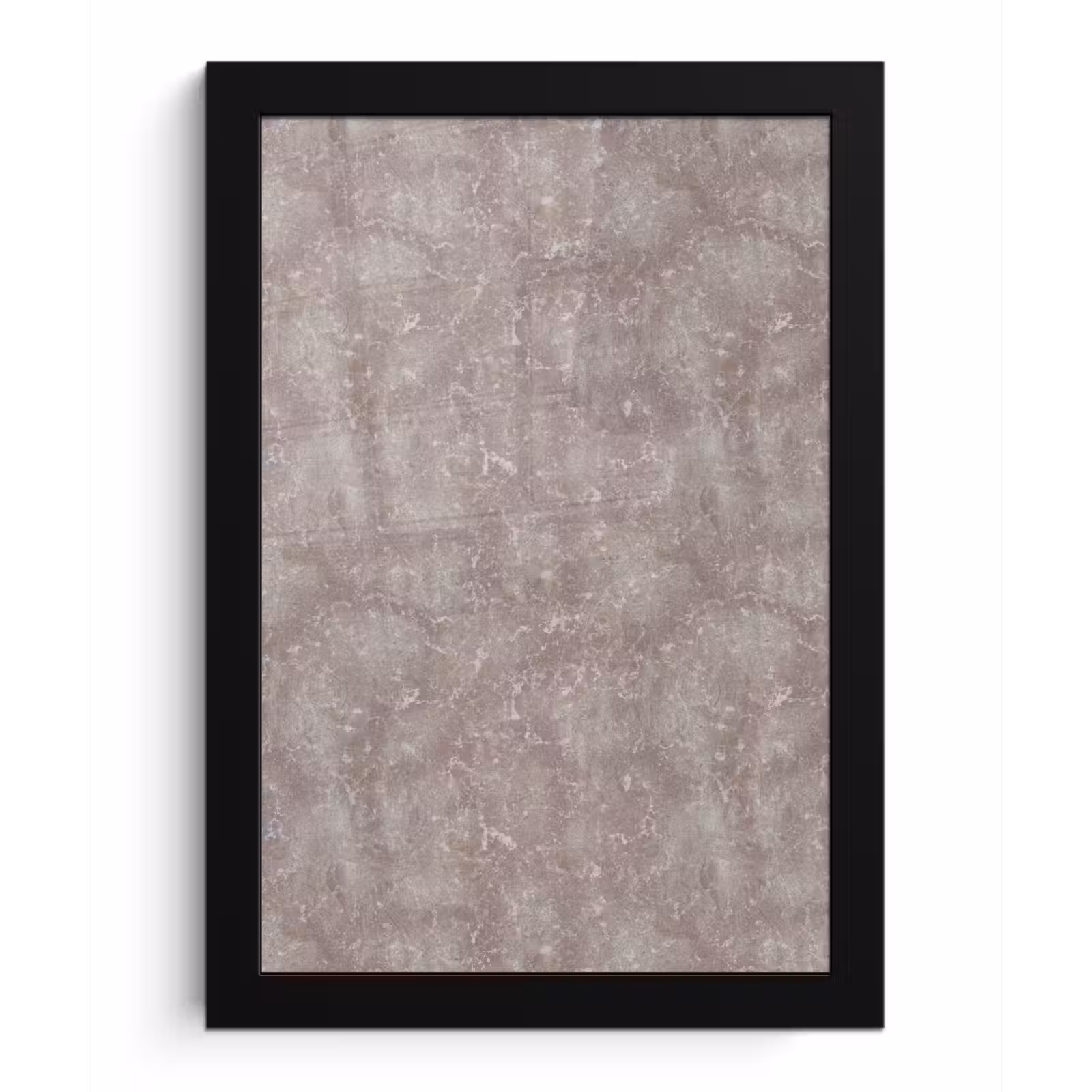Poster met lijst - Marmer - Patroon - Mauve — 1
