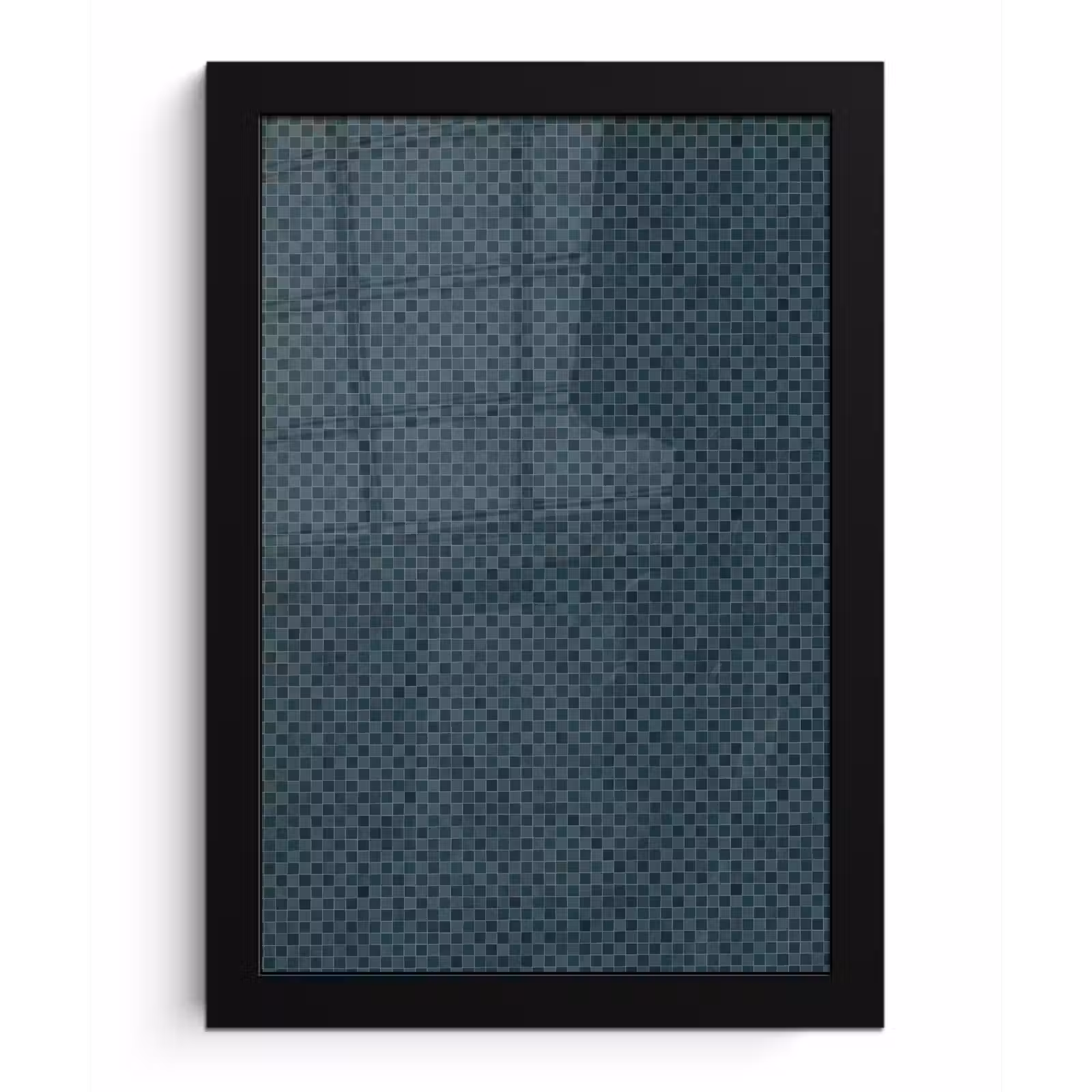 Poster met lijst - Patroon - Mozaïek - Groen — 1