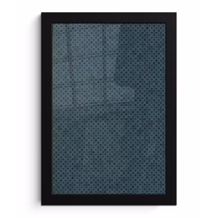 Poster met lijst - Patroon - Mozaïek - Groen — 1