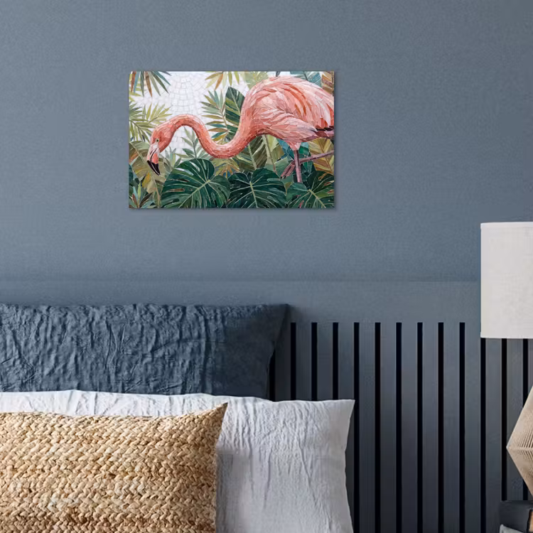 Poster - Natuur - Bladeren - Abstract - Groen - Vogel — 3
