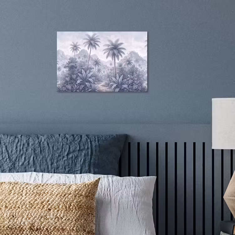 Poster - Natuur - Boom - Tropisch - Landschap - Blauw — 3