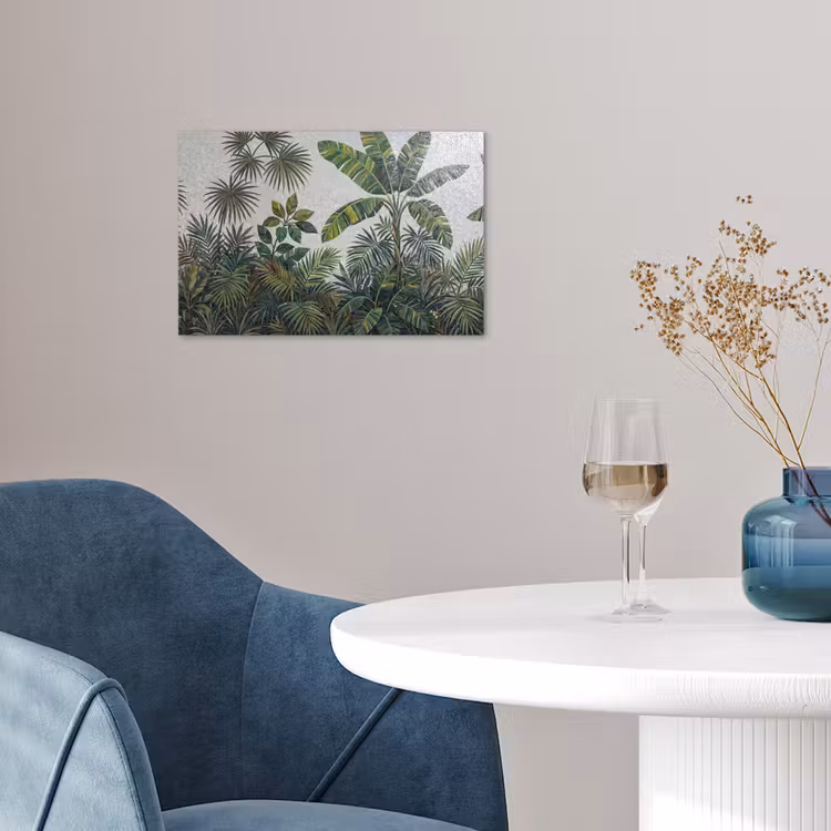 Poster - Planten - Tropisch - Mozaïek - Groen - Natuur — 4
