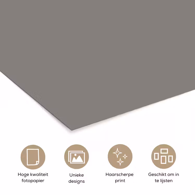 Poster - Mineral - Grey - Grijs — 5