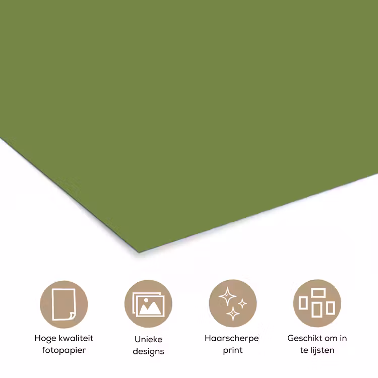 Poster - Moss - Green - Groen — 5