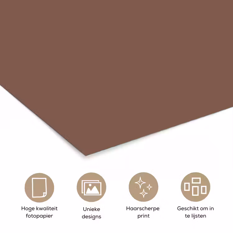 Poster - Muted - Chestnut - Bruin — 5