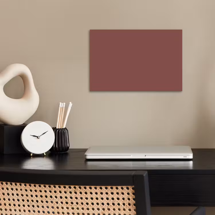 Poster - Muted - Raisin - Rood — 2