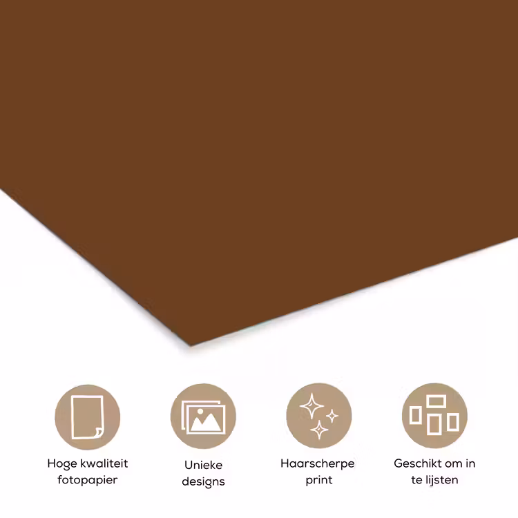 Poster - Rich - Espresso - Bruin — 5