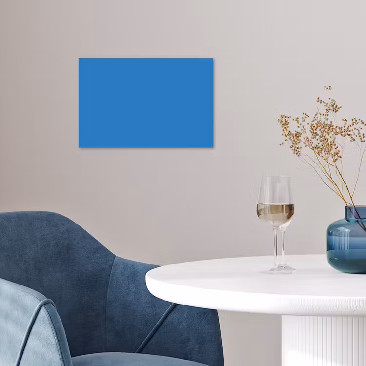 Poster - Royal - Blue - Blauw — 4