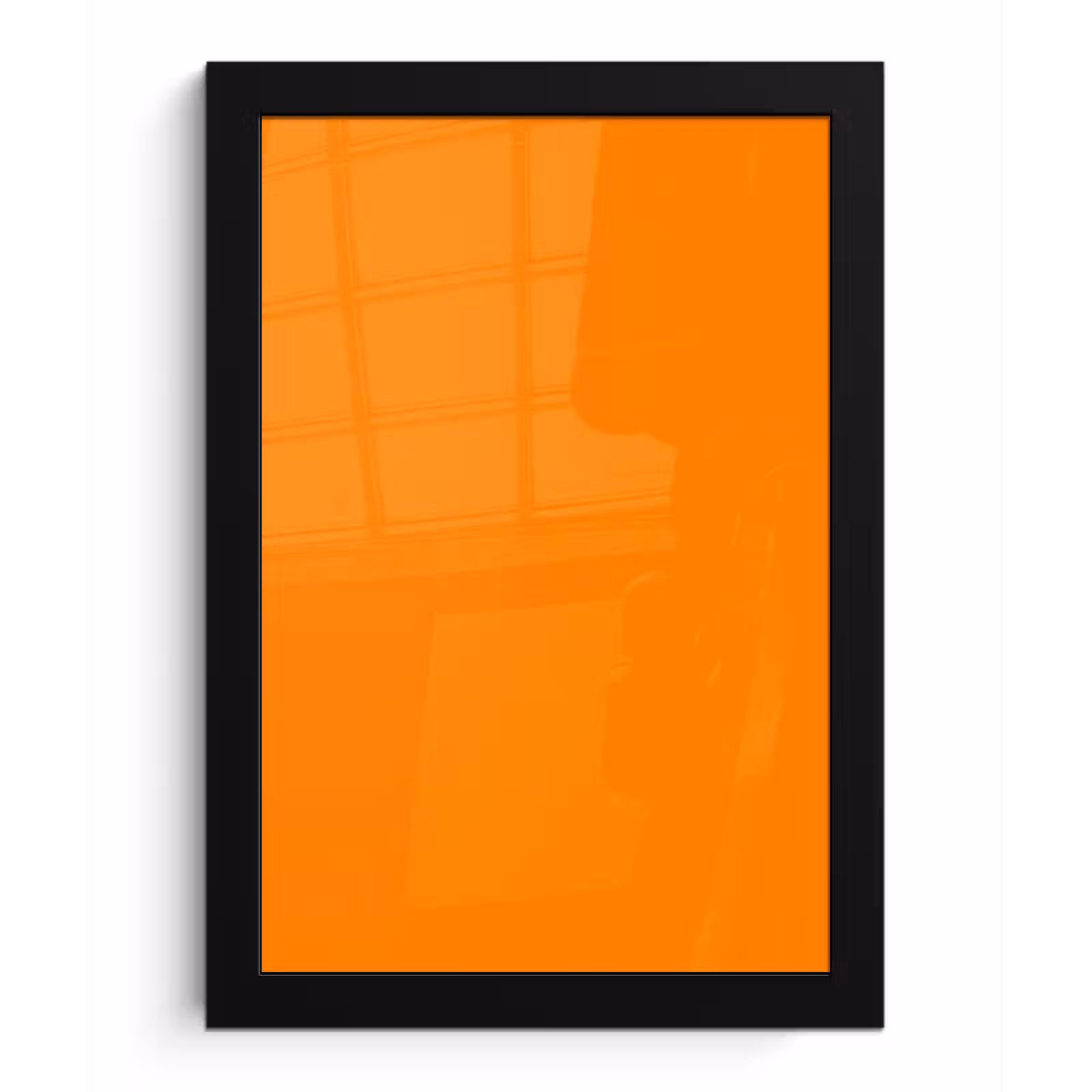 Poster met lijst - Marigold - Glow - Oranje — 1