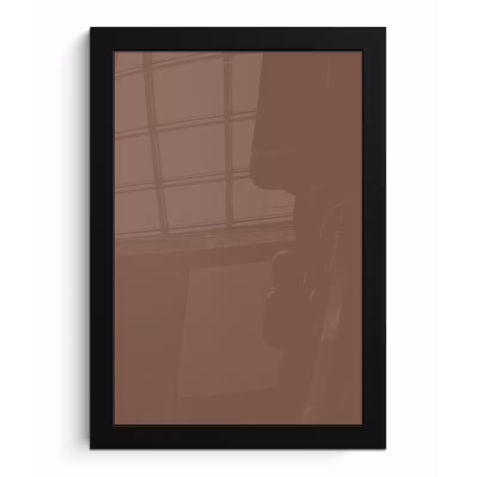 Poster met lijst - Muted - Chestnut - Bruin — 1