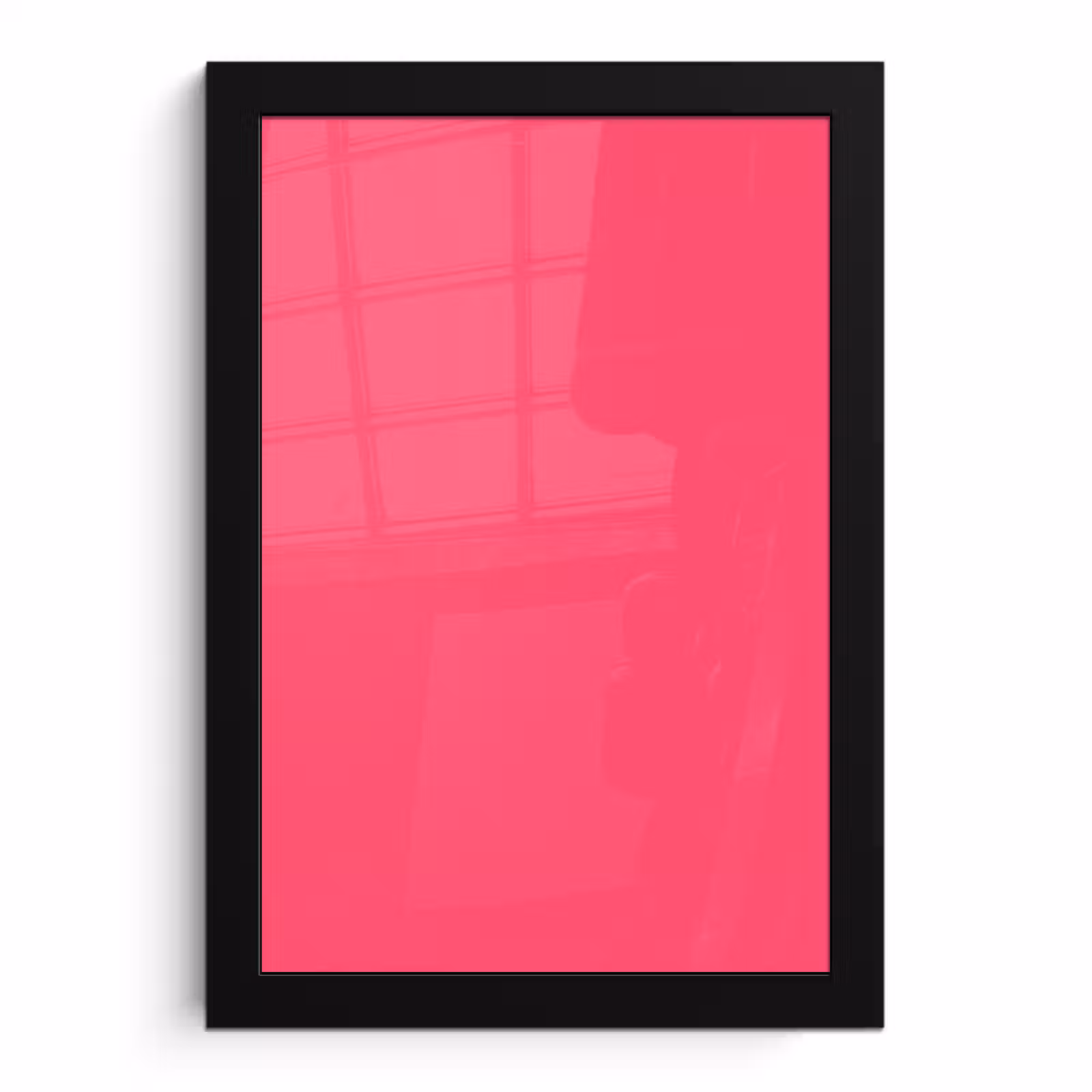 Poster met lijst - Neon - Flamingo - Roze — 1
