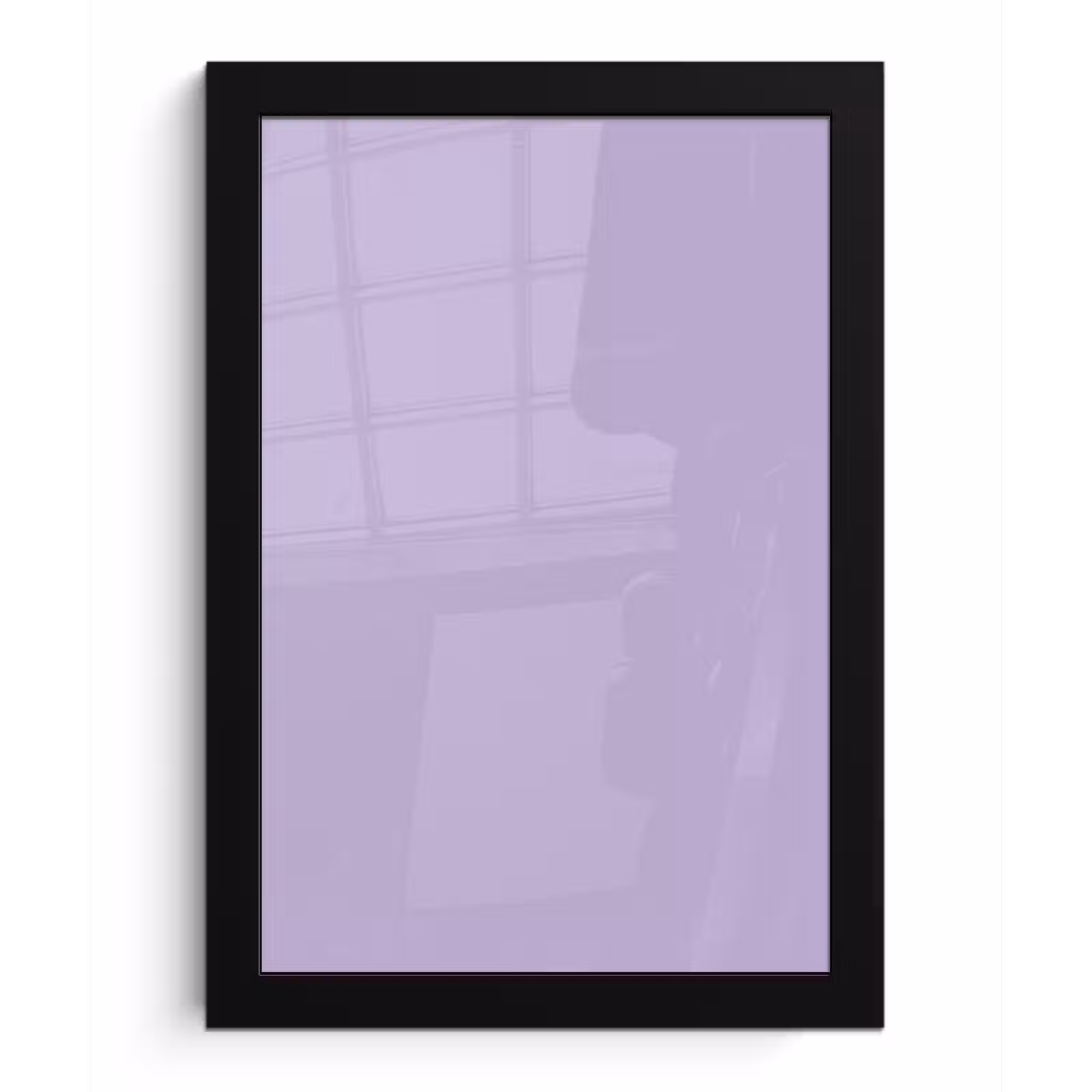 Poster met lijst - Pastel - Lilac - Paars — 1