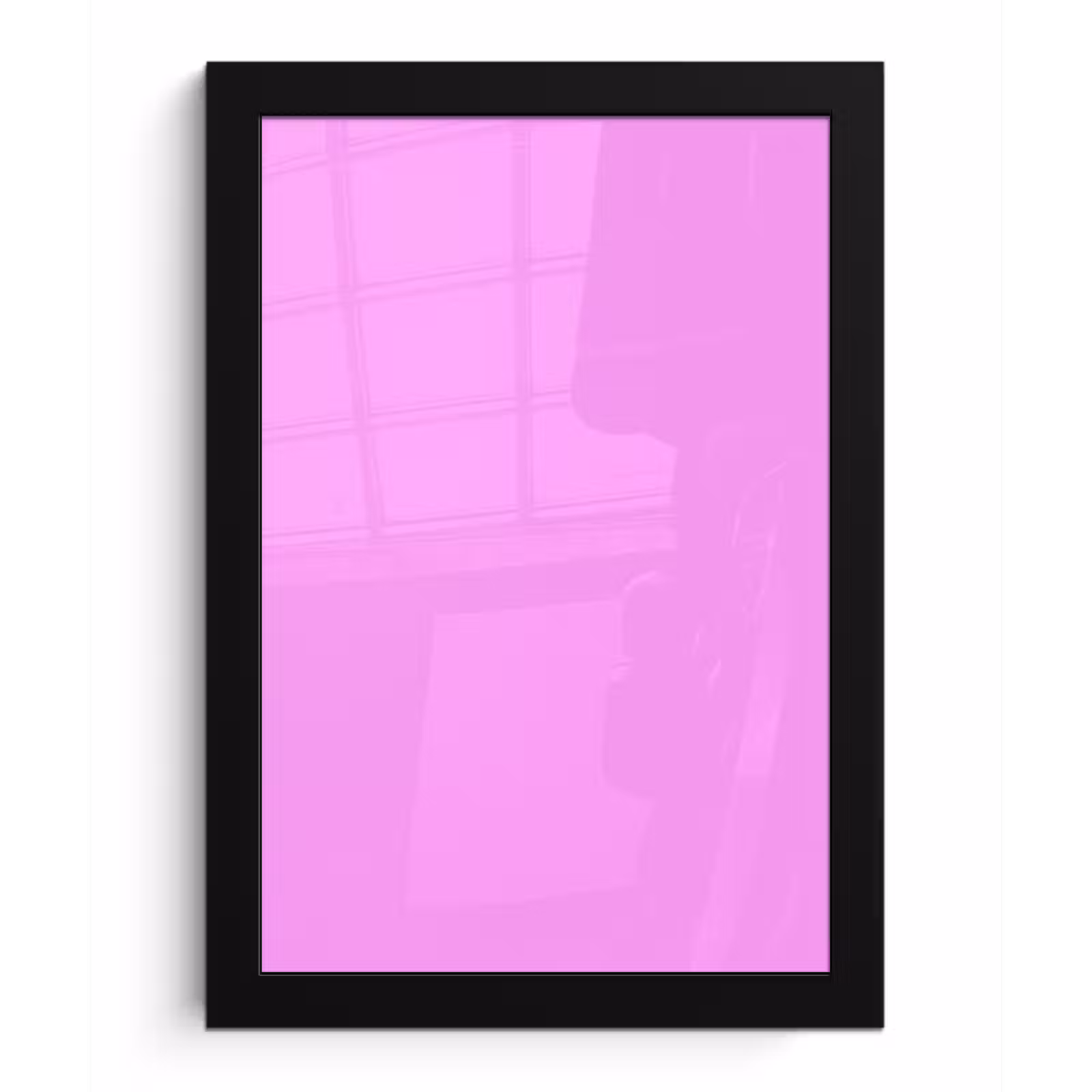 Poster met lijst - Soft - Lavender - Roze — 1