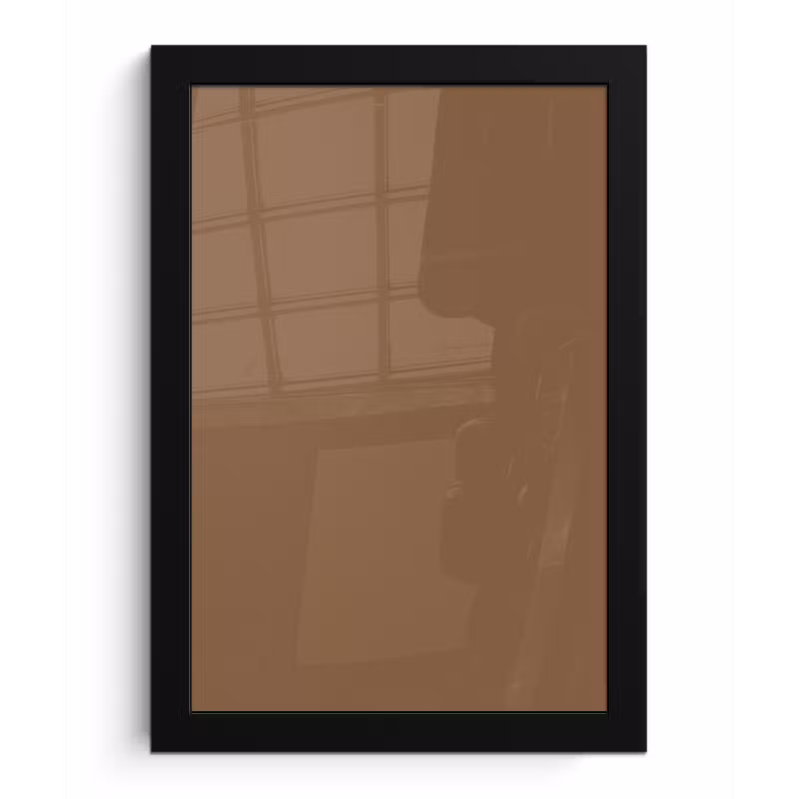 Poster met lijst - Soft - Walnut - Bruin — 1