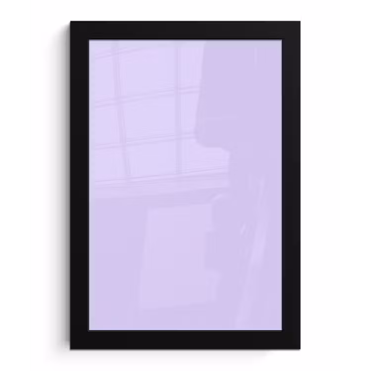 Poster met lijst - Light - Orchid - Paars — 1