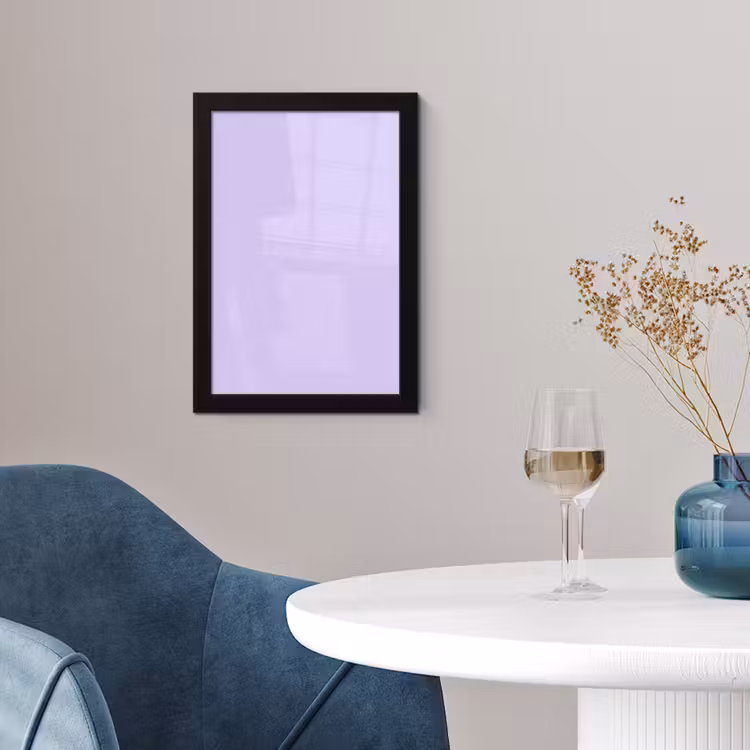 Poster met lijst - Light - Orchid - Paars — 2