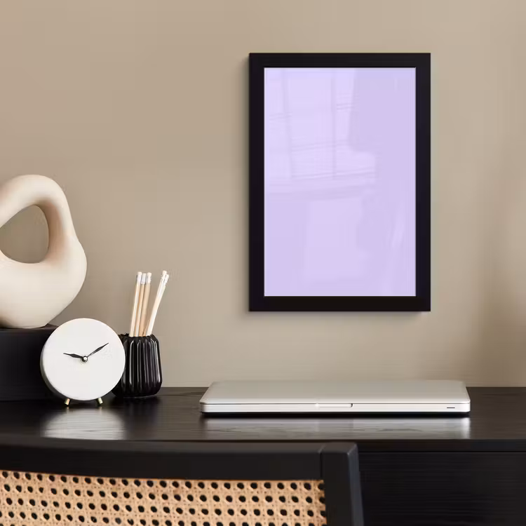 Poster met lijst - Light - Orchid - Paars — 3