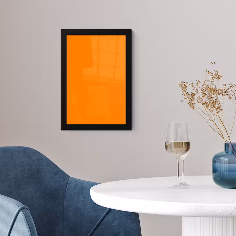 Poster met lijst - Marigold - Glow - Oranje — 2