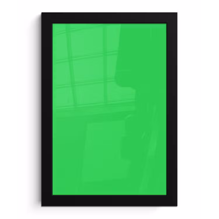 Poster met lijst - Mint - Green - Groen — 1