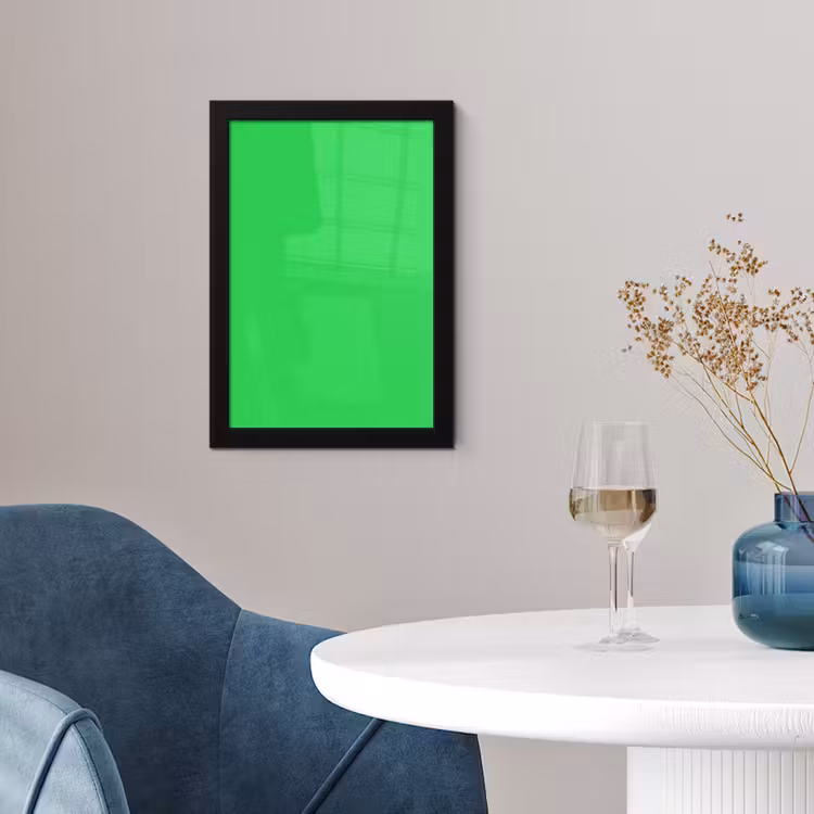 Poster met lijst - Mint - Green - Groen — 2