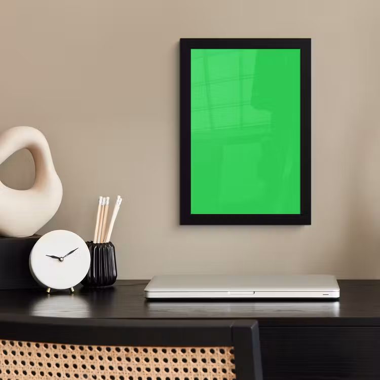 Poster met lijst - Mint - Green - Groen — 3