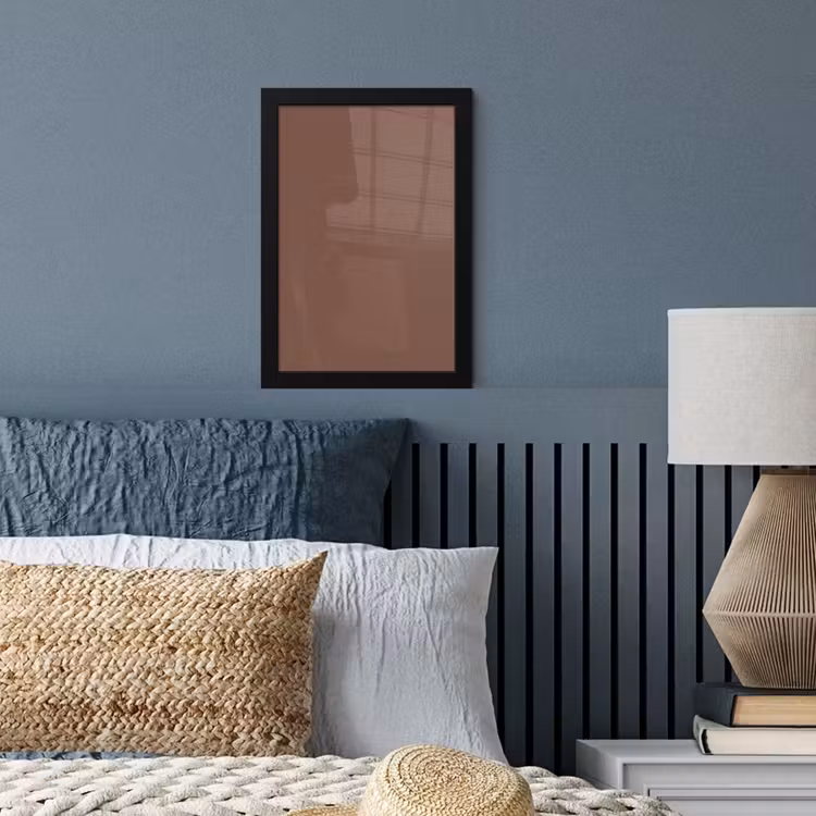 Poster met lijst - Muted - Chestnut - Bruin — 4