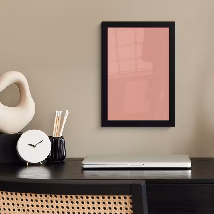 Poster met lijst - Muted - Salmon - Koraal — 3