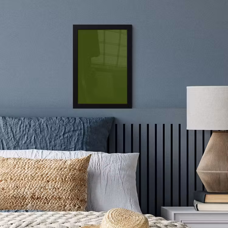 Poster met lijst - Olive - Drab - Groen — 4