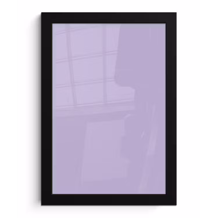 Poster met lijst - Pastel - Lilac - Paars — 1