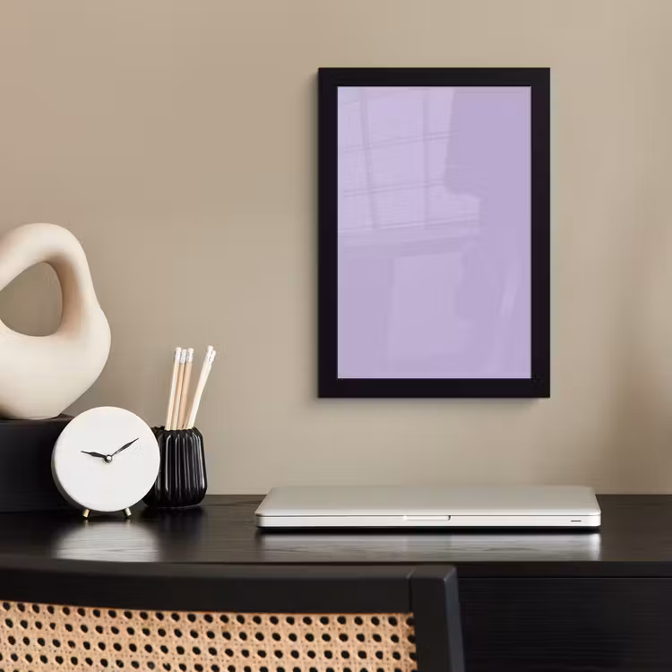 Poster met lijst - Pastel - Lilac - Paars — 3