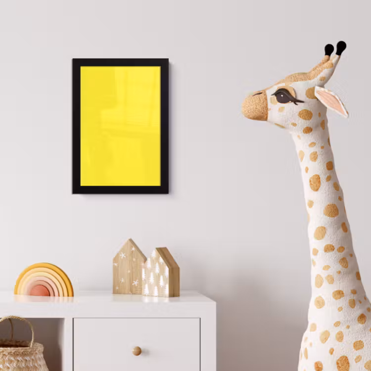 Poster met lijst - Soft - Custard - Geel — 5