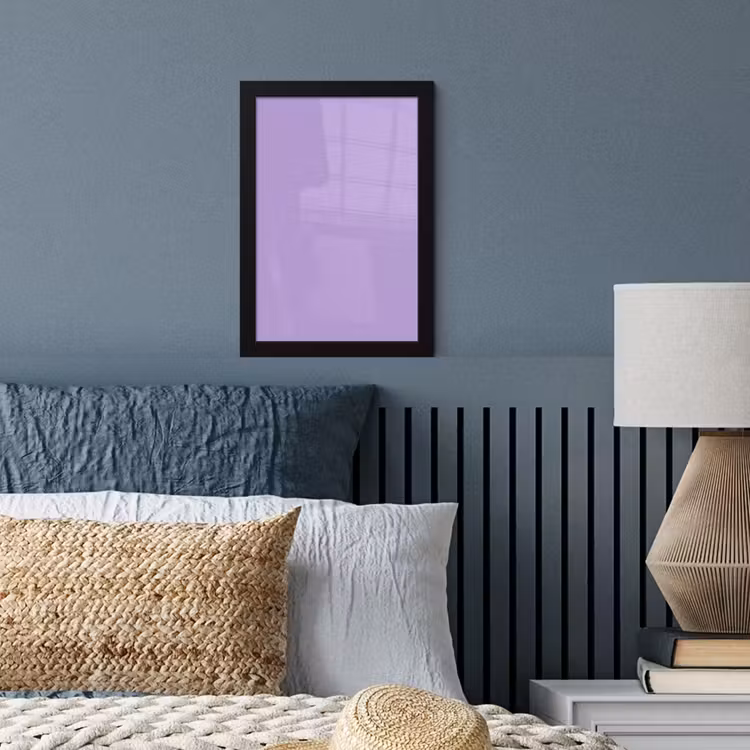 Poster met lijst - Soft - Lavender - Paars — 4